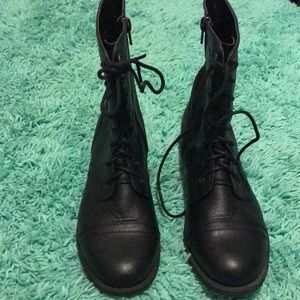 Black boots